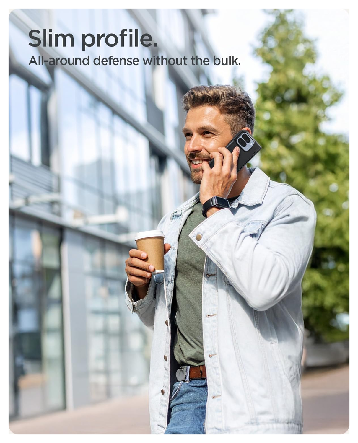 Spigen Slim Armor Pro Google Pixel 10 Pro Fold Hoesje MagSafe Back Cover Zwart afbeelding 6