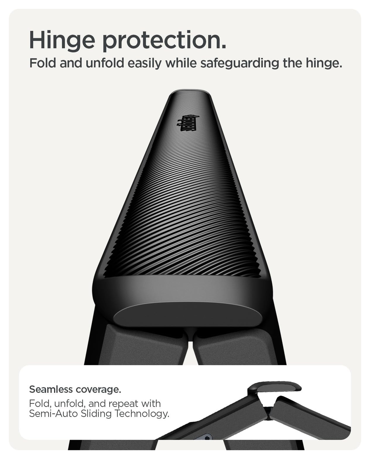 Spigen Slim Armor Pro Google Pixel 10 Pro Fold Hoesje MagSafe Back Cover Zwart afbeelding 7