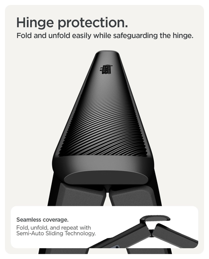 Spigen Slim Armor Pro Google Pixel 10 Pro Fold Hoesje MagSafe Back Cover Zwart afbeelding 7