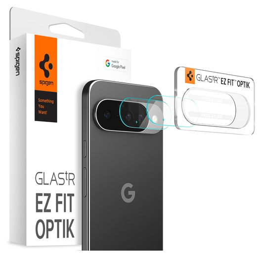 Spigen EZ Fit Optik Pro Google Pixel 10 Camera Lens Protector Clear (2-Pack) afbeelding 1