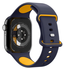 Spigen Nano Pop - Apple Watch 1-10/SE - 42/41/40/38MM Bandje - Blauw Geel afbeelding 11