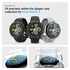 Spigen Eliteshield EZ Fit - Google Pixel Watch 4/3 45MM Screen Protector 2-Pack afbeelding 7