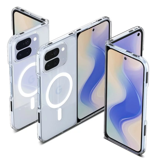 Spigen Ultra Hybrid MagFit Google Pixel 10 Pro Fold Hoesje MagSafe Clear Wit afbeelding 15