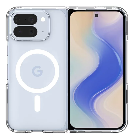 Spigen Ultra Hybrid MagFit Google Pixel 10 Pro Fold Hoesje MagSafe Clear Wit afbeelding 17