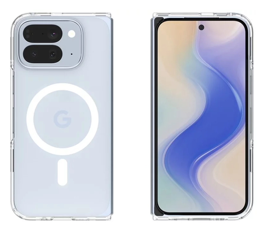 Spigen Ultra Hybrid MagFit Google Pixel 10 Pro Fold Hoesje MagSafe Clear Wit afbeelding 19