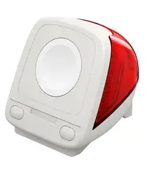 Spigen Classic C1 Smartwatch Houder voor Apple Watch Oplader Rood afbeelding
