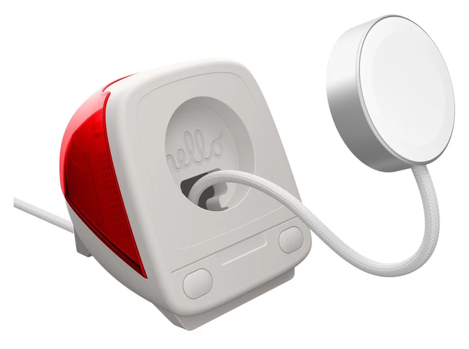 Spigen Classic C1 Smartwatch Houder voor Apple Watch Oplader Rood afbeelding 9