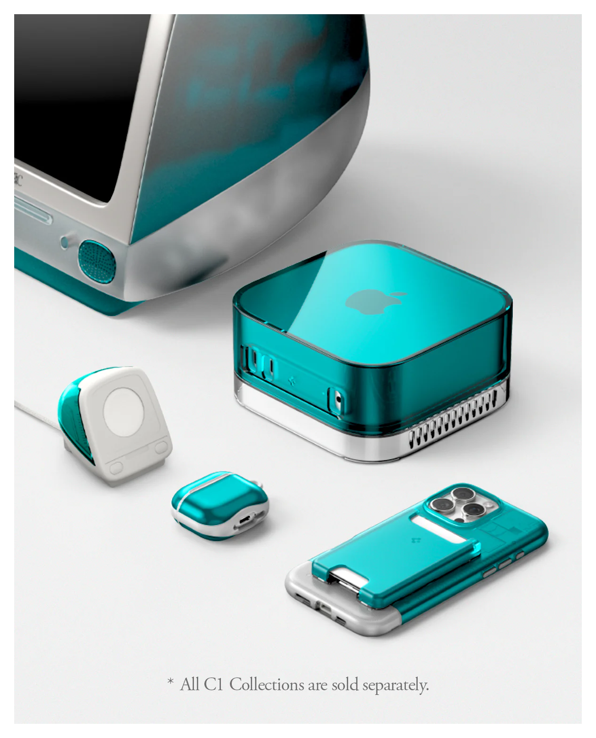 Spigen Classic C1 Smartwatch Houder voor Apple Watch Oplader Blauw afbeelding 13