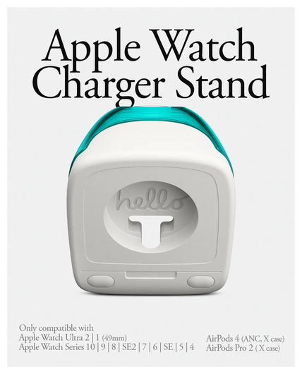 Spigen Classic C1 Smartwatch Houder voor Apple Watch Oplader Blauw afbeelding 12