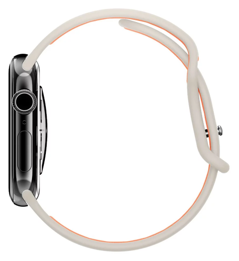 Spigen Nano Pop - Apple Watch 1-10/SE - 42/41/40/38MM Bandje - Oranje Beige afbeelding 10
