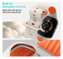 Spigen Nano Pop - Apple Watch 1-10/SE - 42/41/40/38MM Bandje - Oranje Beige afbeelding 3
