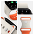 Spigen Nano Pop - Apple Watch 1-10/SE - 42/41/40/38MM Bandje - Oranje Beige afbeelding 6