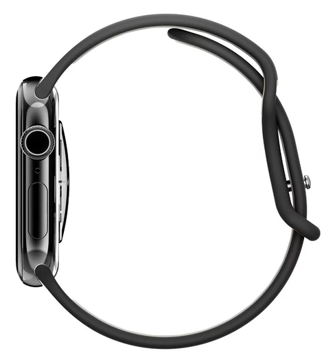 Spigen Nano Pop - Apple Watch 1-10/SE - 42/41/40/38MM Bandje - Zwart afbeelding 8