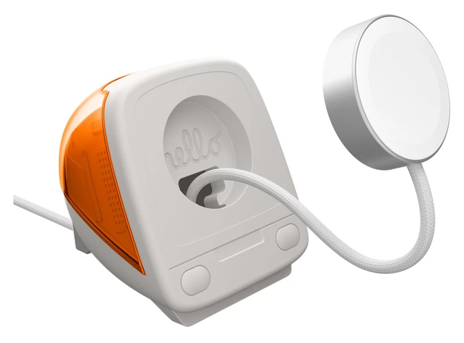 Spigen Classic C1 Smartwatch Houder voor Apple Watch Oplader Oranje afbeelding 9