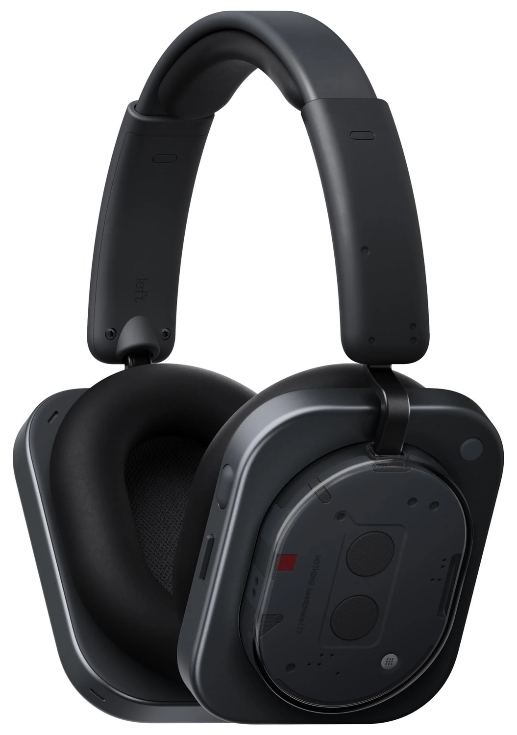 Nothing Headphone (1) Draadloze Koptelefoon Noise Cancelling Zwart afbeelding 1