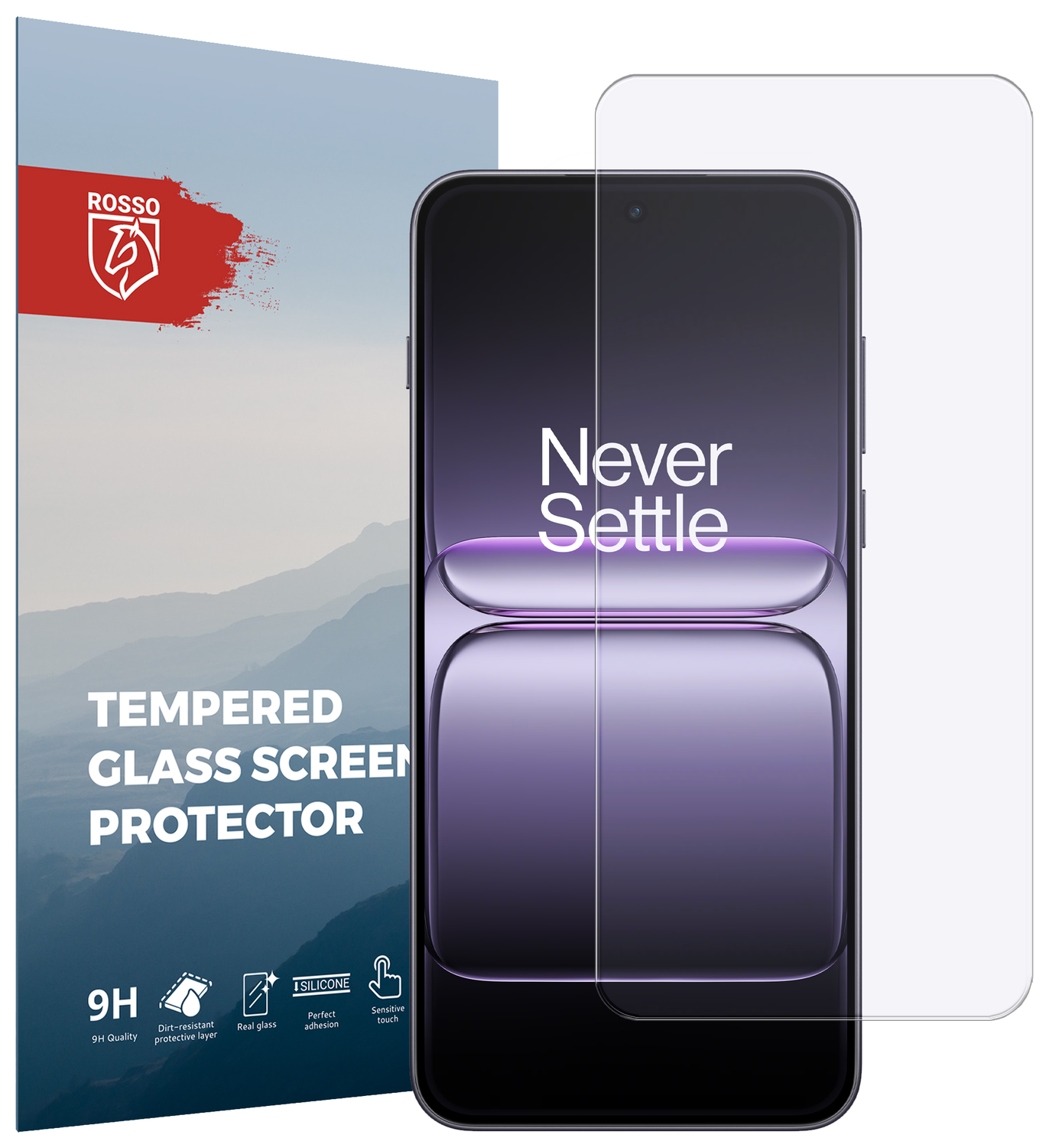 Rosso OnePlus Nord 5 9H Tempered Glass Screen Protector afbeelding 1