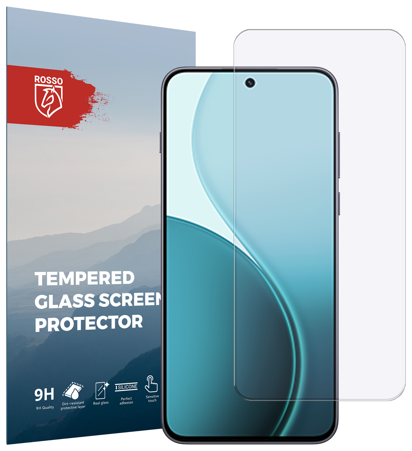 Rosso Oppo Reno 14 F 9H Tempered Glass Screen Protector afbeelding 1