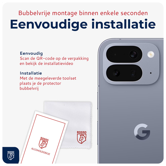 Rosso Google Pixel 10 Pro Fold Camera Lens Protector Transparant afbeelding 5