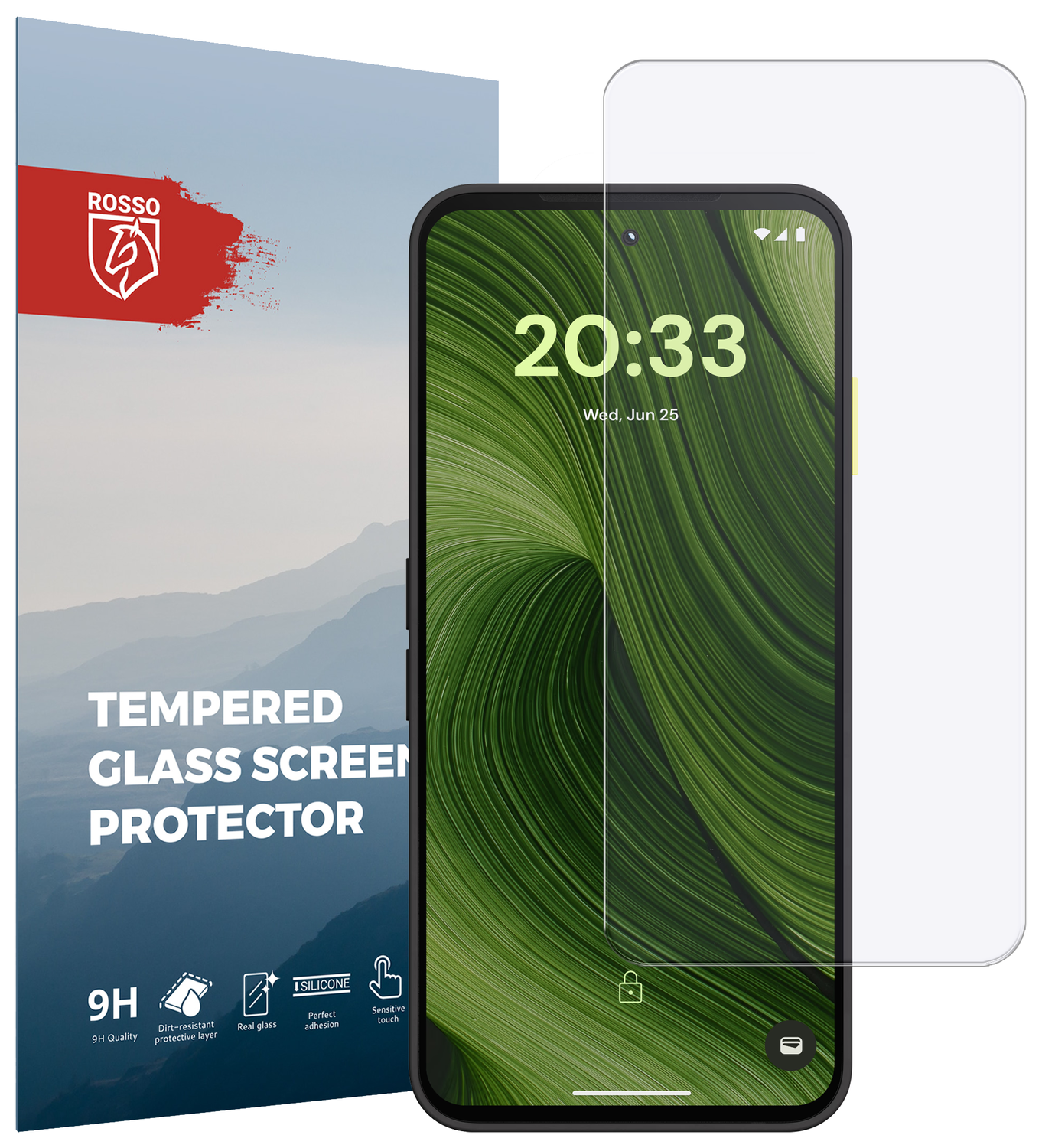 Rosso Fairphone 6 9H Tempered Glass Screen Protector afbeelding 1