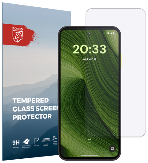 Rosso Fairphone 6 9H Tempered Glass Screen Protector afbeelding 1