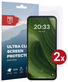 Rosso Fairphone 6 Screen Protector Case Friendly Folie Duo Pack