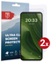 Rosso Fairphone 6 Screen Protector Case Friendly Folie Duo Pack afbeelding 1