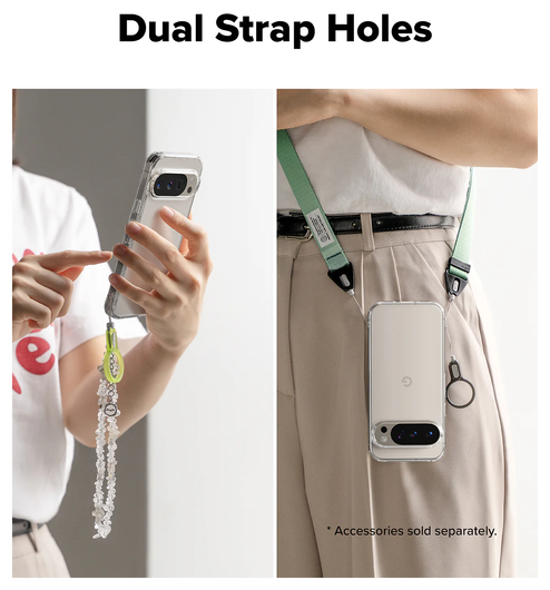 Ringke Fusion Google Pixel 10 / 10 Pro Hoesje Back Cover Transparant afbeelding 8