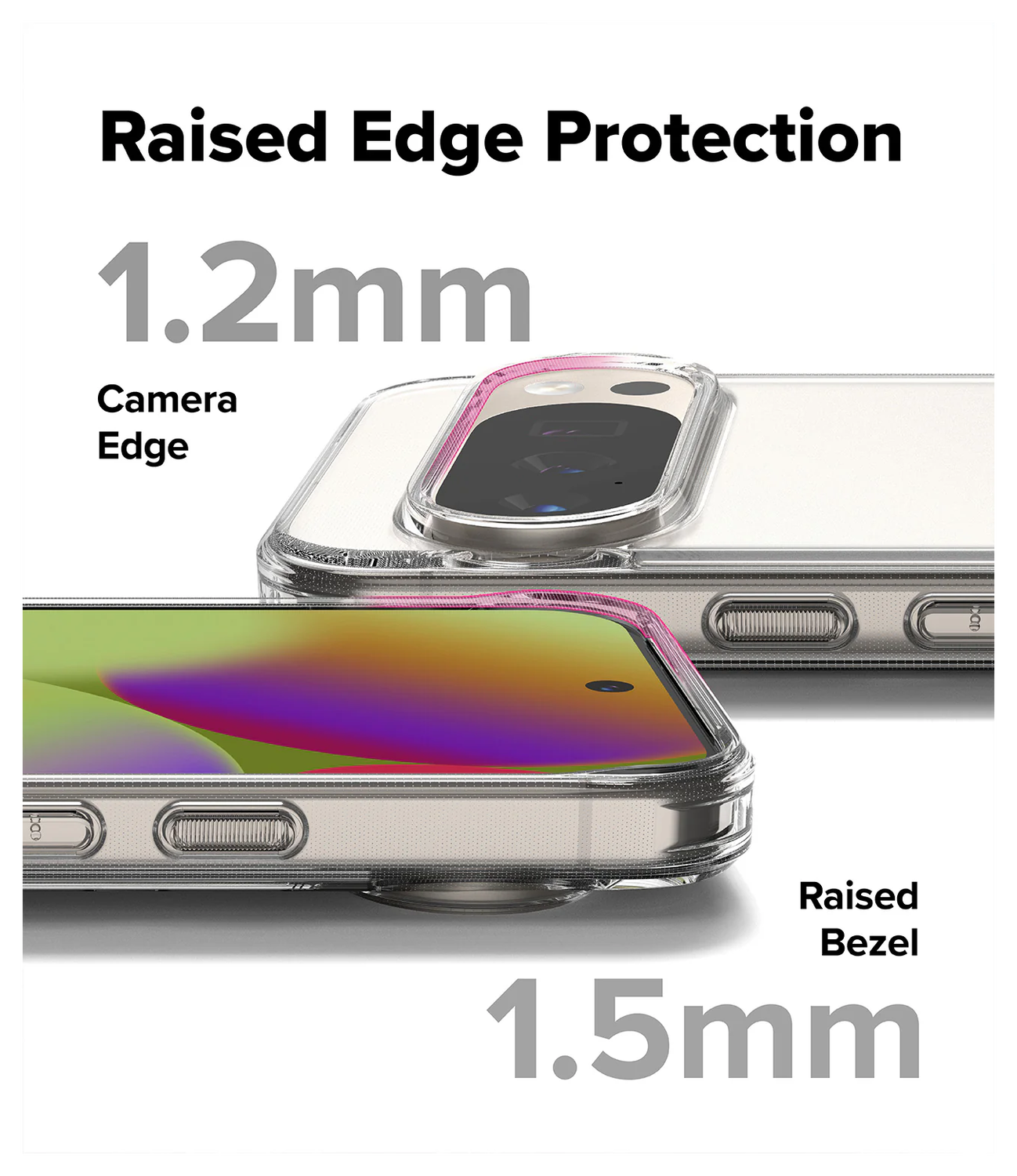 Ringke Fusion Google Pixel 10 / 10 Pro Hoesje Back Cover Matte Transparant afbeelding 3