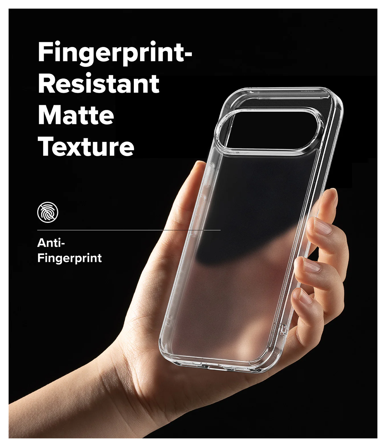 Ringke Fusion Google Pixel 10 / 10 Pro Hoesje Back Cover Matte Transparant afbeelding 6