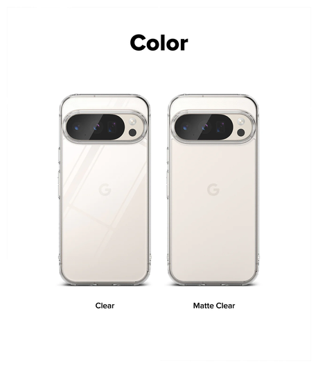 Ringke Fusion Google Pixel 10 / 10 Pro Hoesje Back Cover Matte Transparant afbeelding 11