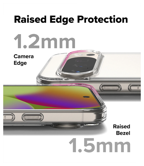 Ringke Fusion Google Pixel 10 / 10 Pro Hoesje Back Cover Matte Transparant afbeelding 3