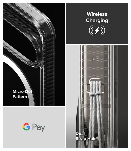 Ringke Fusion Magnetic Google Pixel 10 / 10 Pro Hoesje MagSafe Transparant afbeelding 13