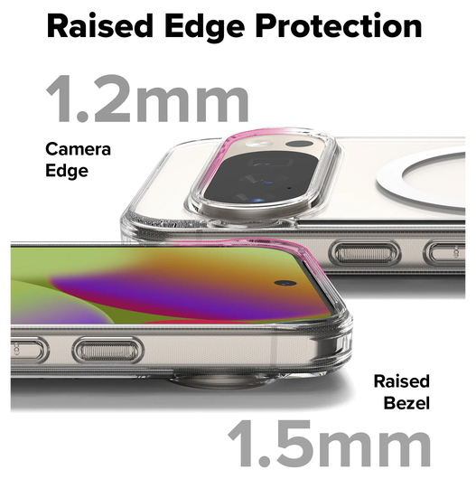 Ringke Fusion Magnetic Google Pixel 10 / 10 Pro Hoesje MagSafe Transparant afbeelding 3