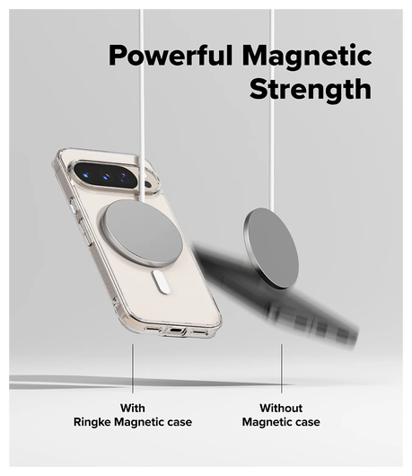 Ringke Fusion Magnetic Google Pixel 10 / 10 Pro Hoesje MagSafe Transparant afbeelding 8