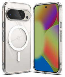 Ringke Fusion Magnetic Google Pixel 10 / 10 Pro Hoesje MagSafe Transparant afbeelding