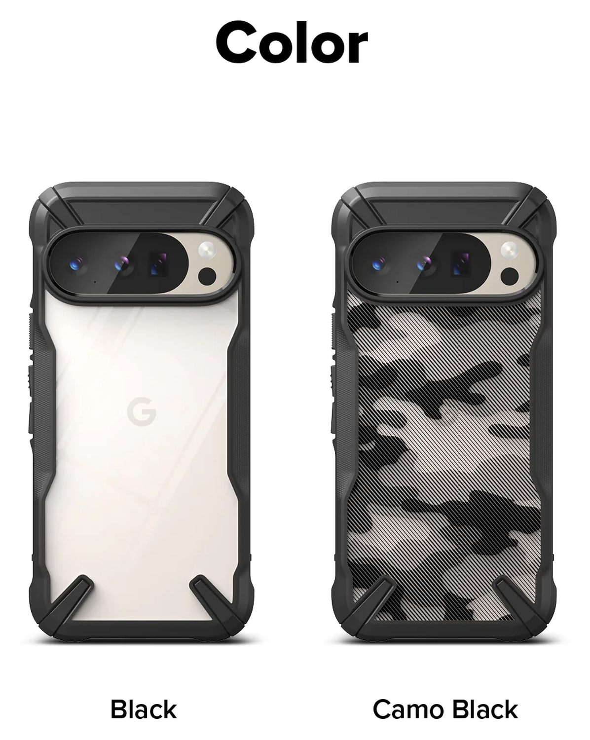 Ringke Fusion X Google Pixel 10 / 10 Pro Hoesje Back Cover Zwart afbeelding 13