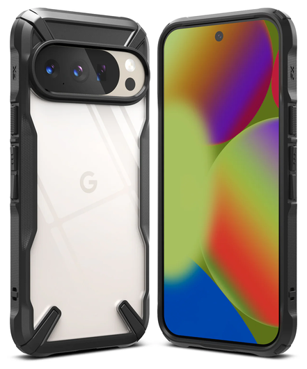 Ringke Fusion X Google Pixel 10 / 10 Pro Hoesje Back Cover Zwart afbeelding 1