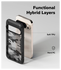 Ringke Fusion X Google Pixel 10 / 10 Pro Hoesje Back Cover Camo Zwart afbeelding 9