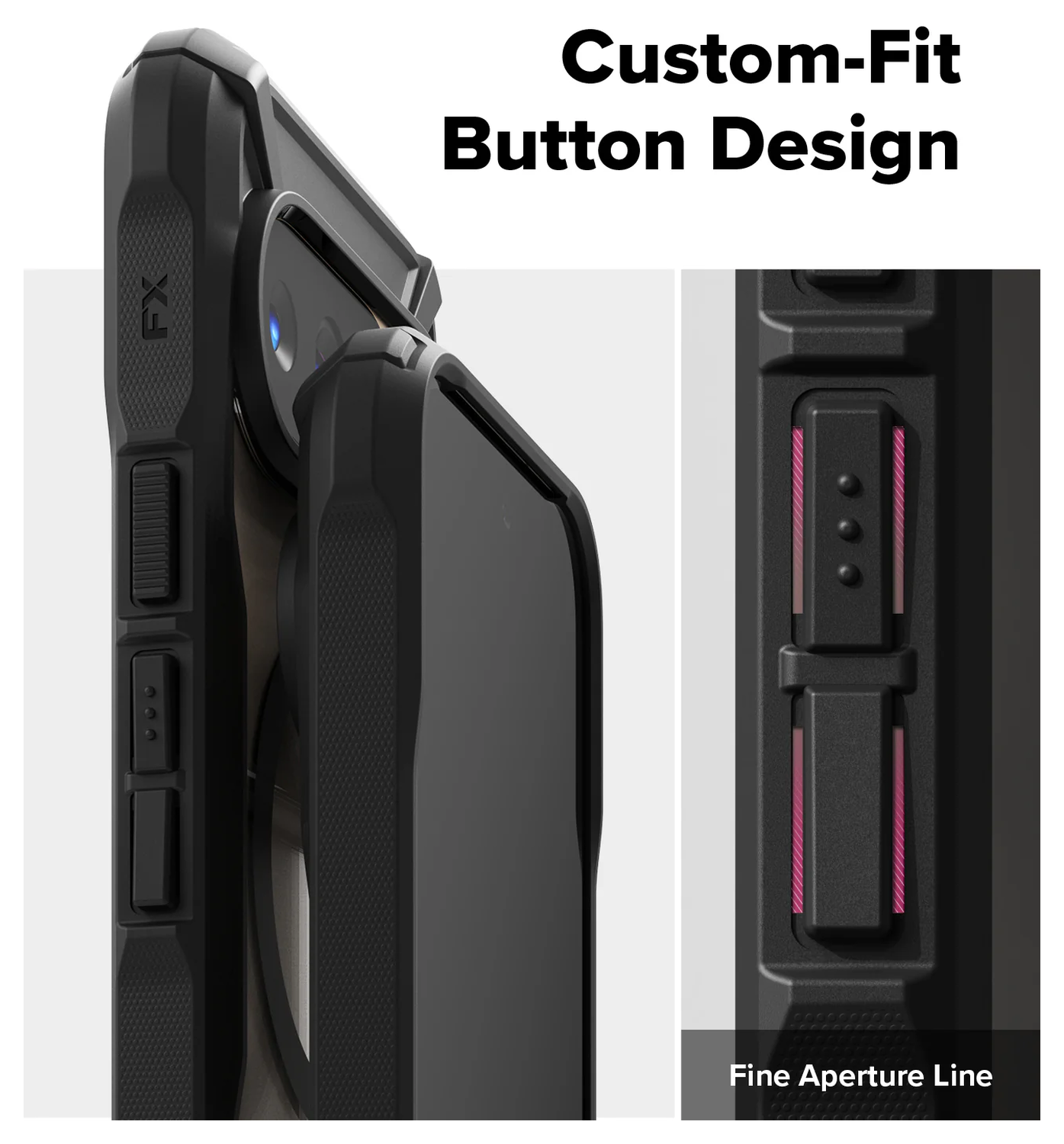 Ringke Fusion X Magnetic Google Pixel 10 / 10 Pro Hoesje MagSafe Zwart afbeelding 14