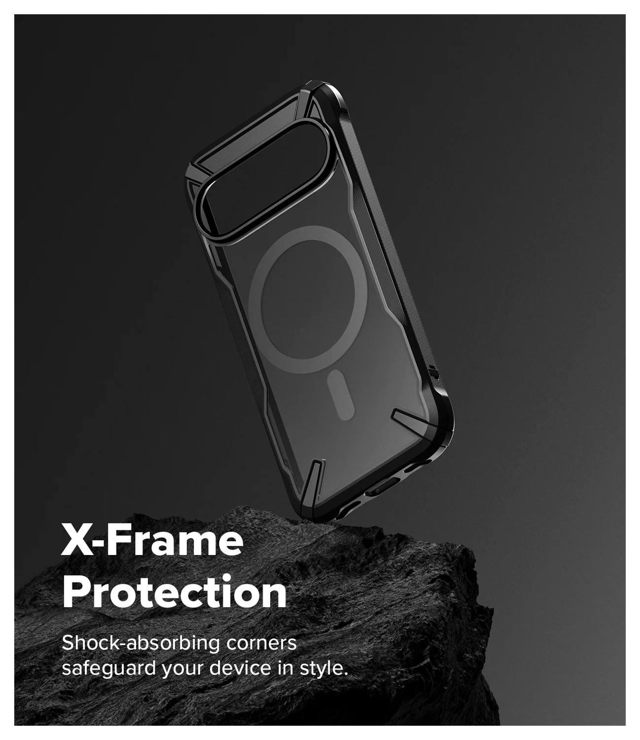 Ringke Fusion X Magnetic Google Pixel 10 / 10 Pro Hoesje MagSafe Zwart afbeelding 6