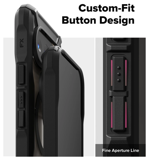 Ringke Fusion X Magnetic Google Pixel 10 / 10 Pro Hoesje MagSafe Zwart afbeelding 14