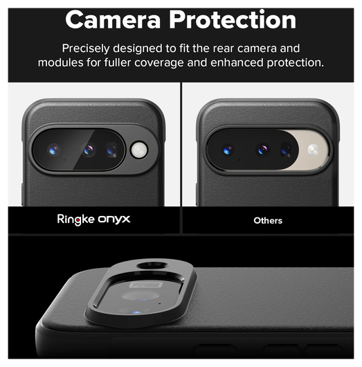 Ringke Onyx Google Pixel 10 Hoesje Flexibel TPU Back Cover Zwart afbeelding 4