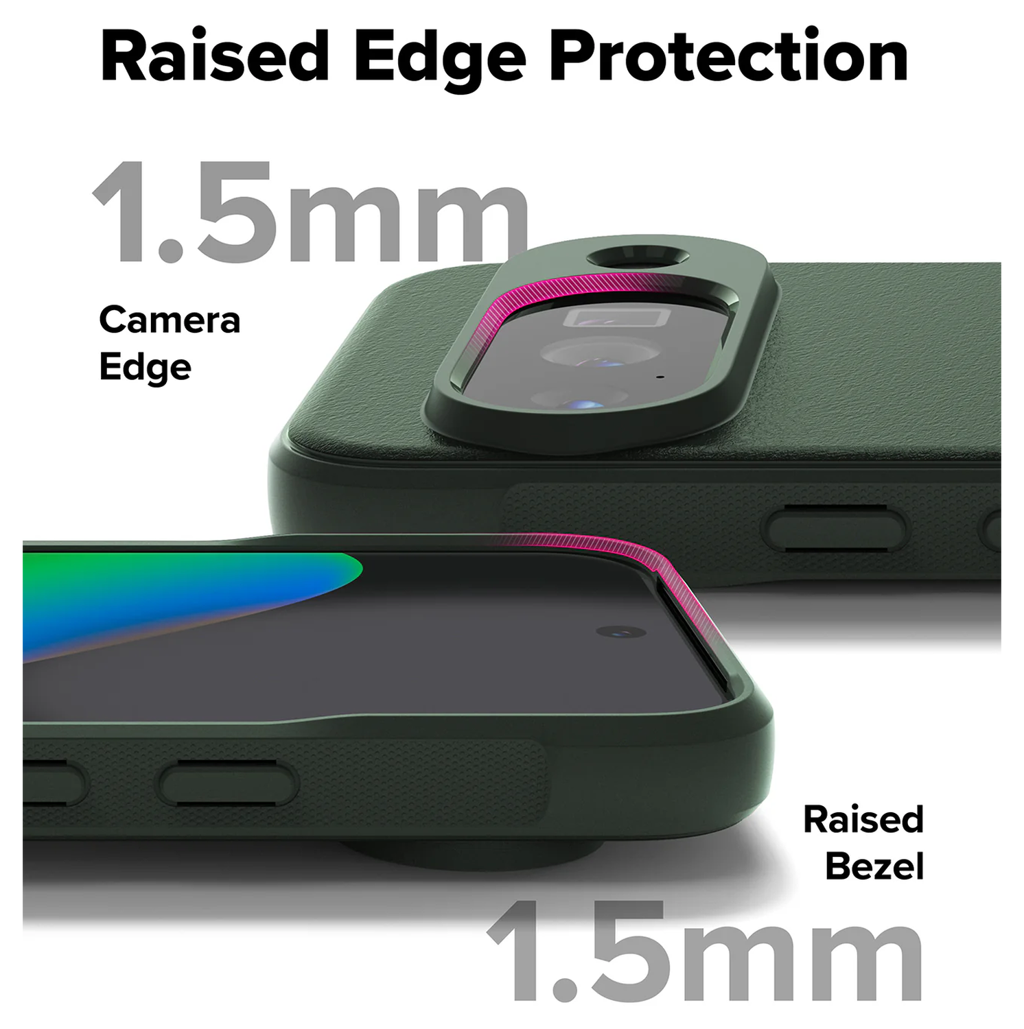 Ringke Onyx Google Pixel 10 Hoesje Flexibel TPU Back Cover Groen afbeelding 3