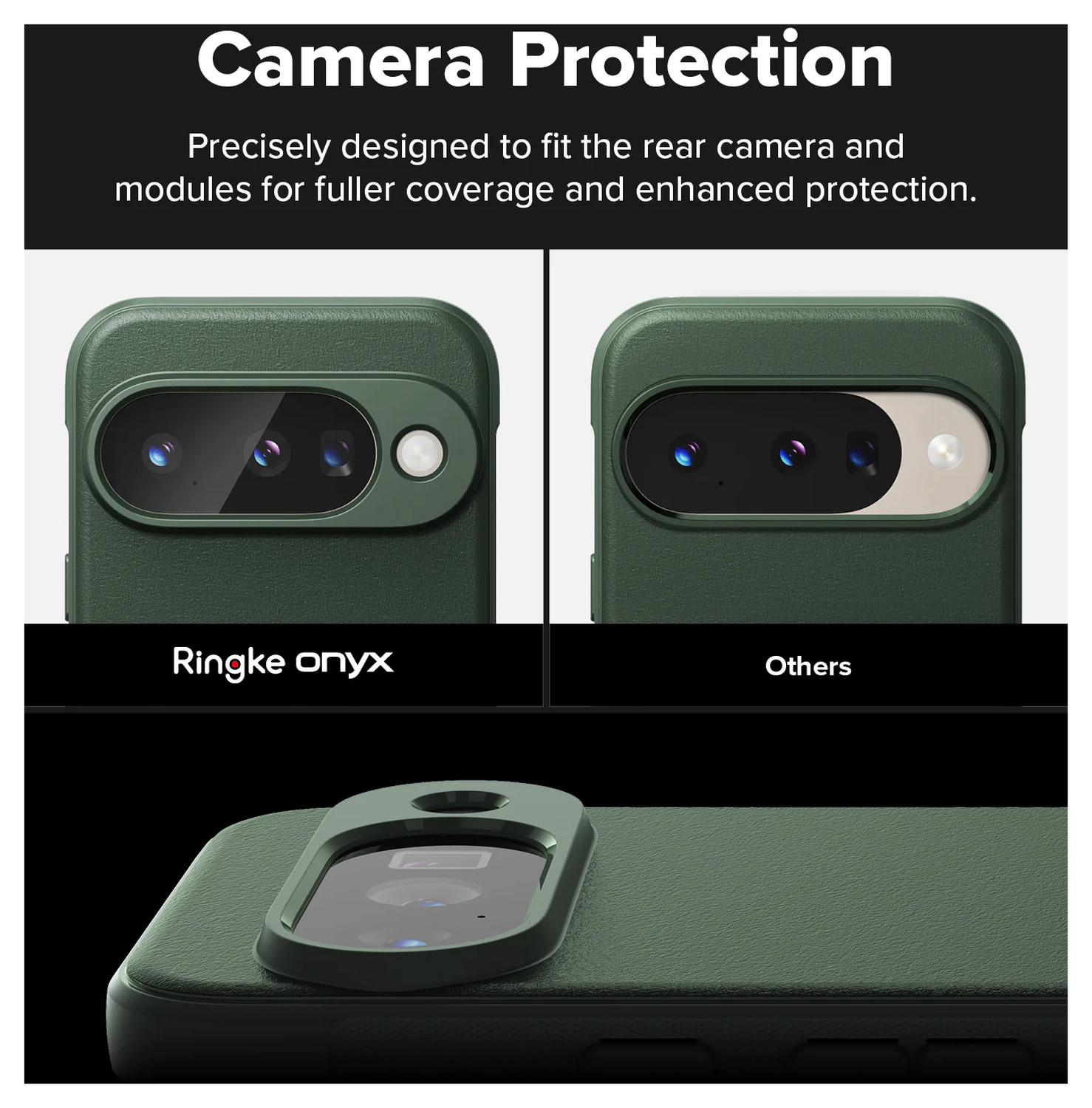 Ringke Onyx Google Pixel 10 Hoesje Flexibel TPU Back Cover Groen afbeelding 4