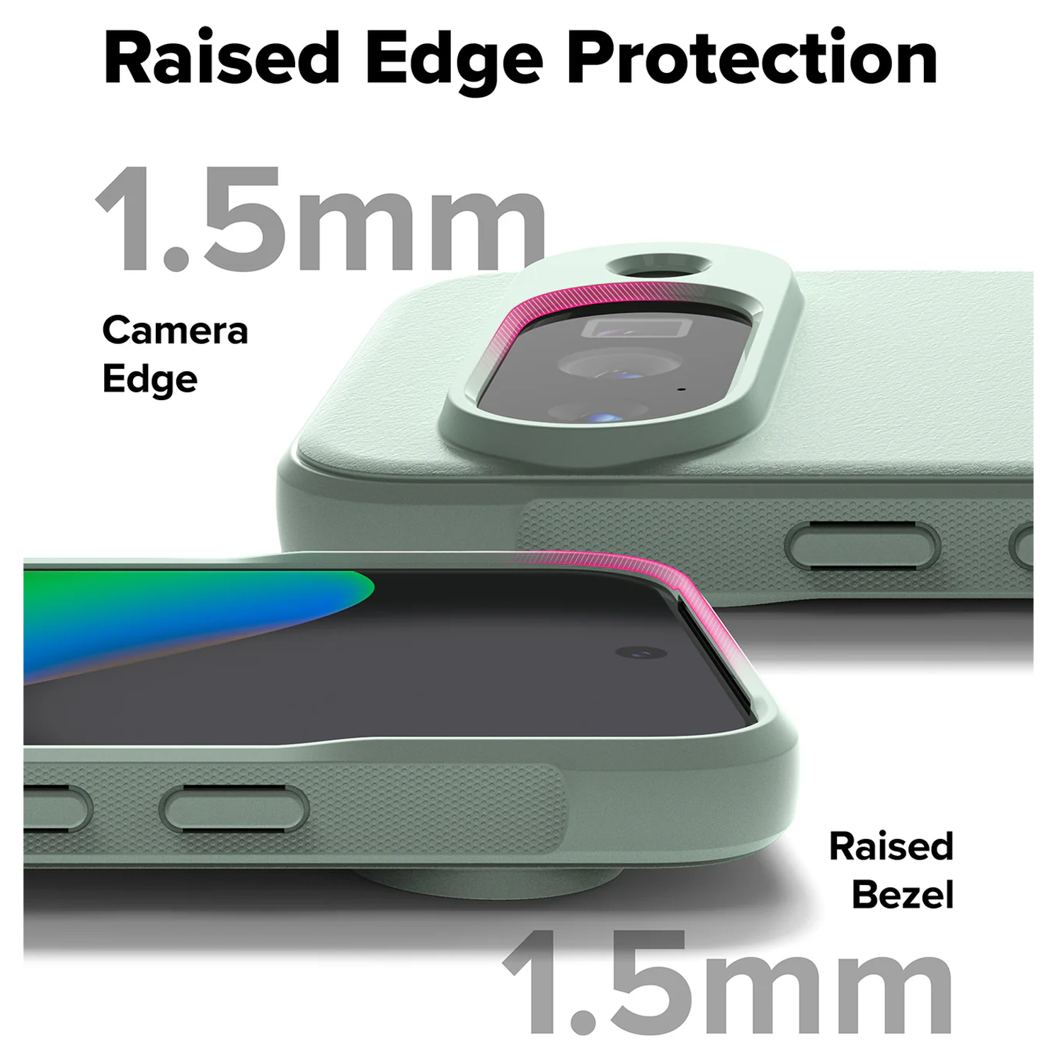 Ringke Onyx Google Pixel 10 Hoesje Flexibel TPU Back Cover Mint afbeelding 4