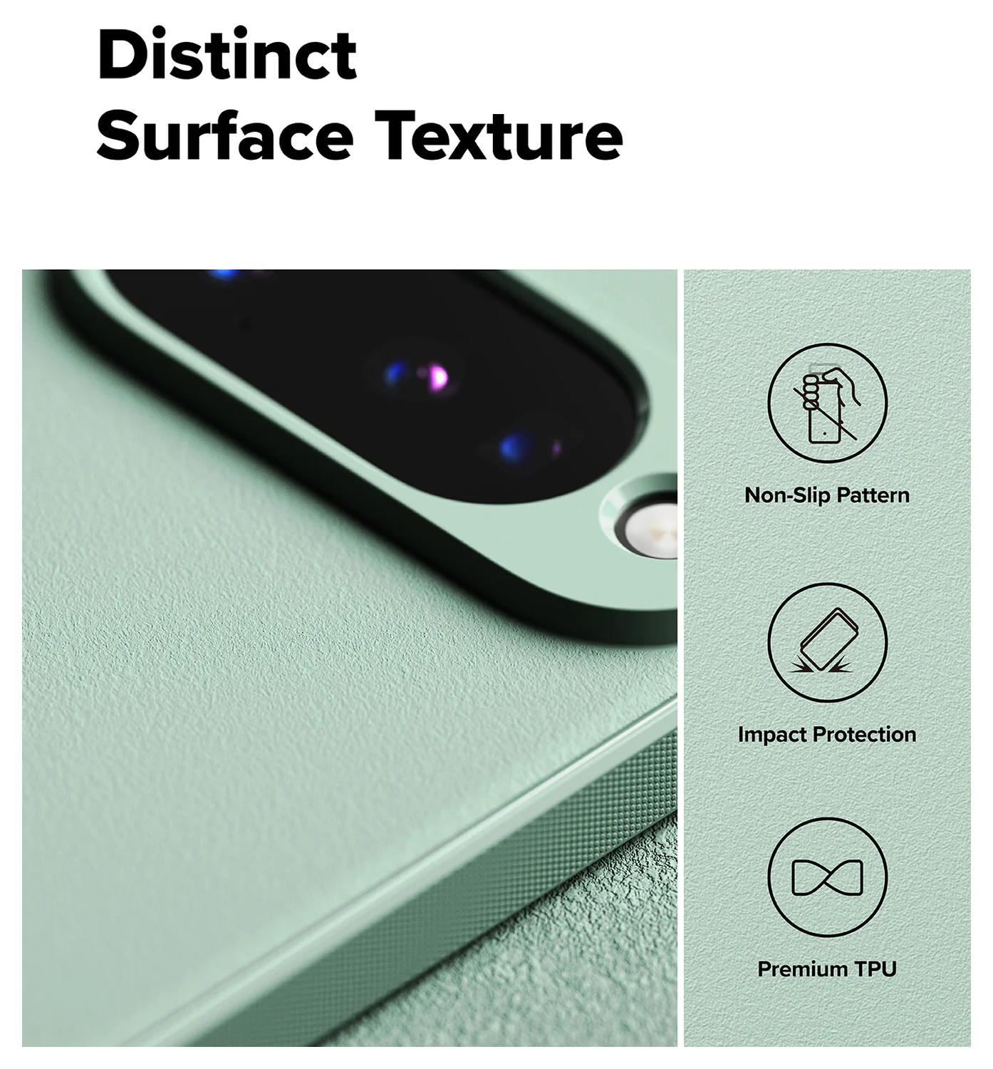 Ringke Onyx Google Pixel 10 Hoesje Flexibel TPU Back Cover Mint afbeelding 6