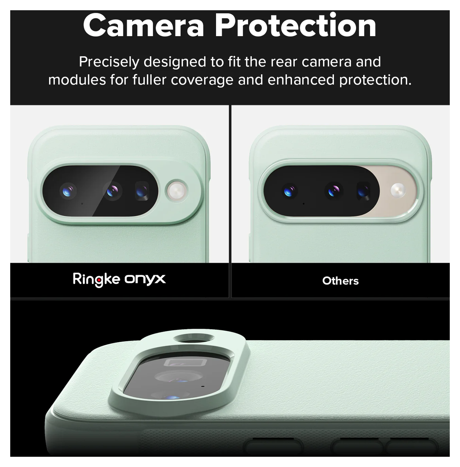 Ringke Onyx Google Pixel 10 Hoesje Flexibel TPU Back Cover Mint afbeelding 9