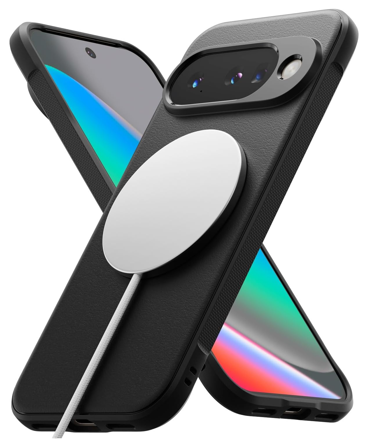 Ringke Onyx Magnetic Google Pixel 10 Hoesje MagSafe Back Cover Zwart afbeelding 2
