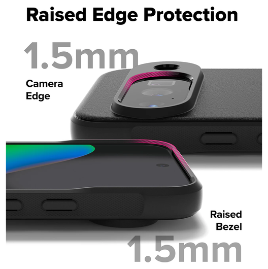 Ringke Onyx Magnetic Google Pixel 10 Hoesje MagSafe Zwart afbeelding 3