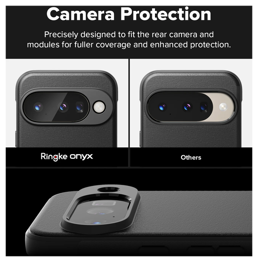 Ringke Onyx Magnetic Google Pixel 10 Hoesje MagSafe Zwart afbeelding 5